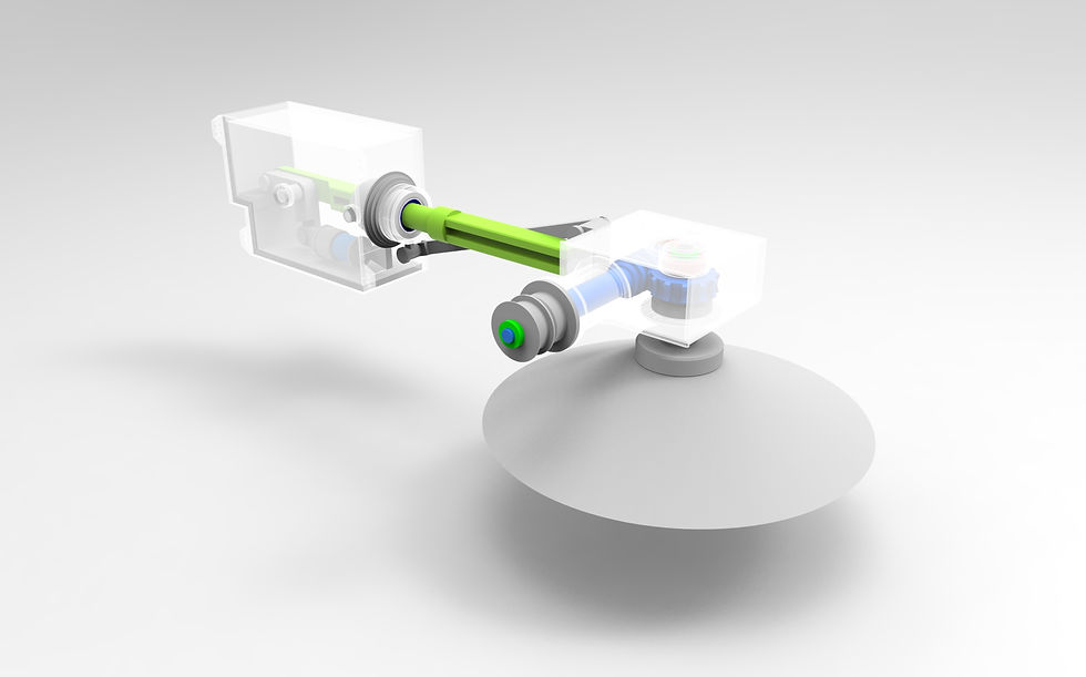 Front Brush 3D View