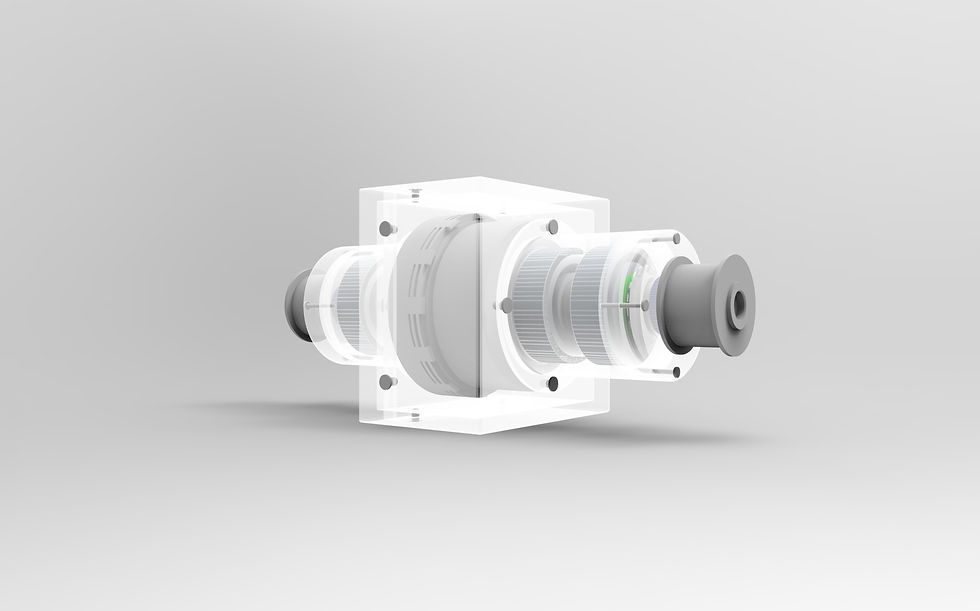 Lamella Clutch 3D View