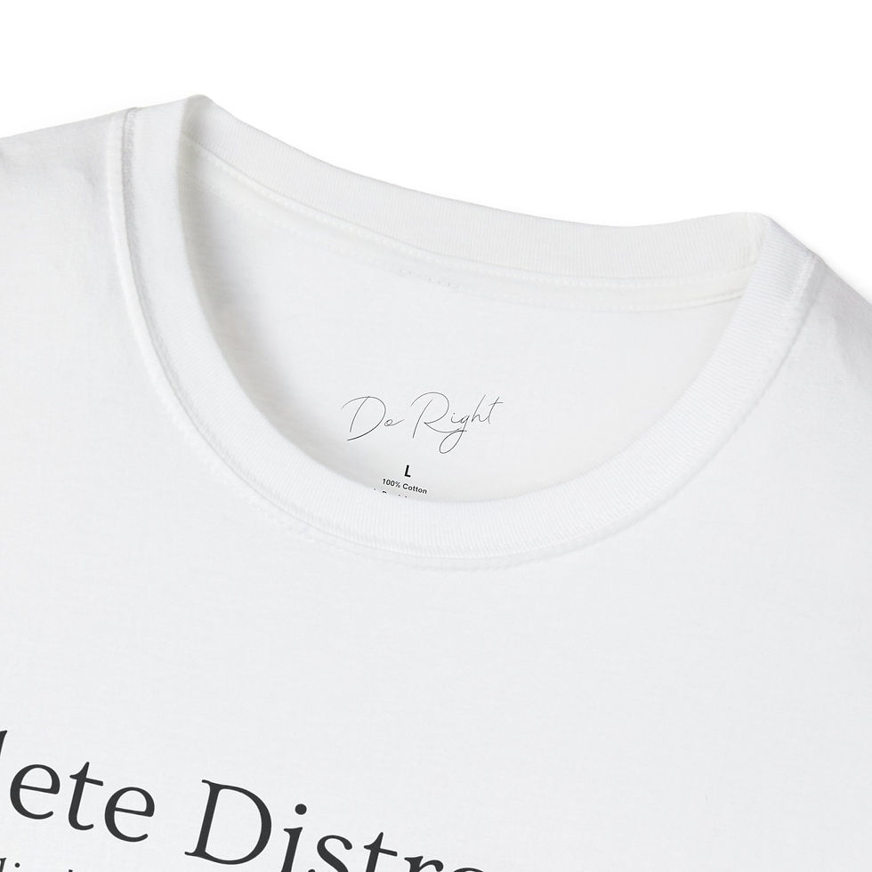 Thumbnail: Delete Distraction - DRBG T-Shirt
