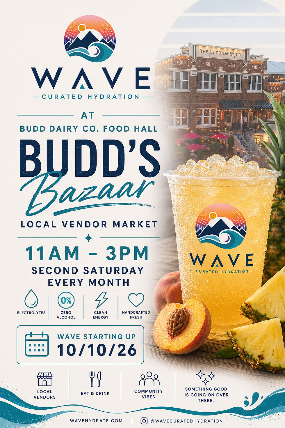 WAVE x Budd’s Bazaar