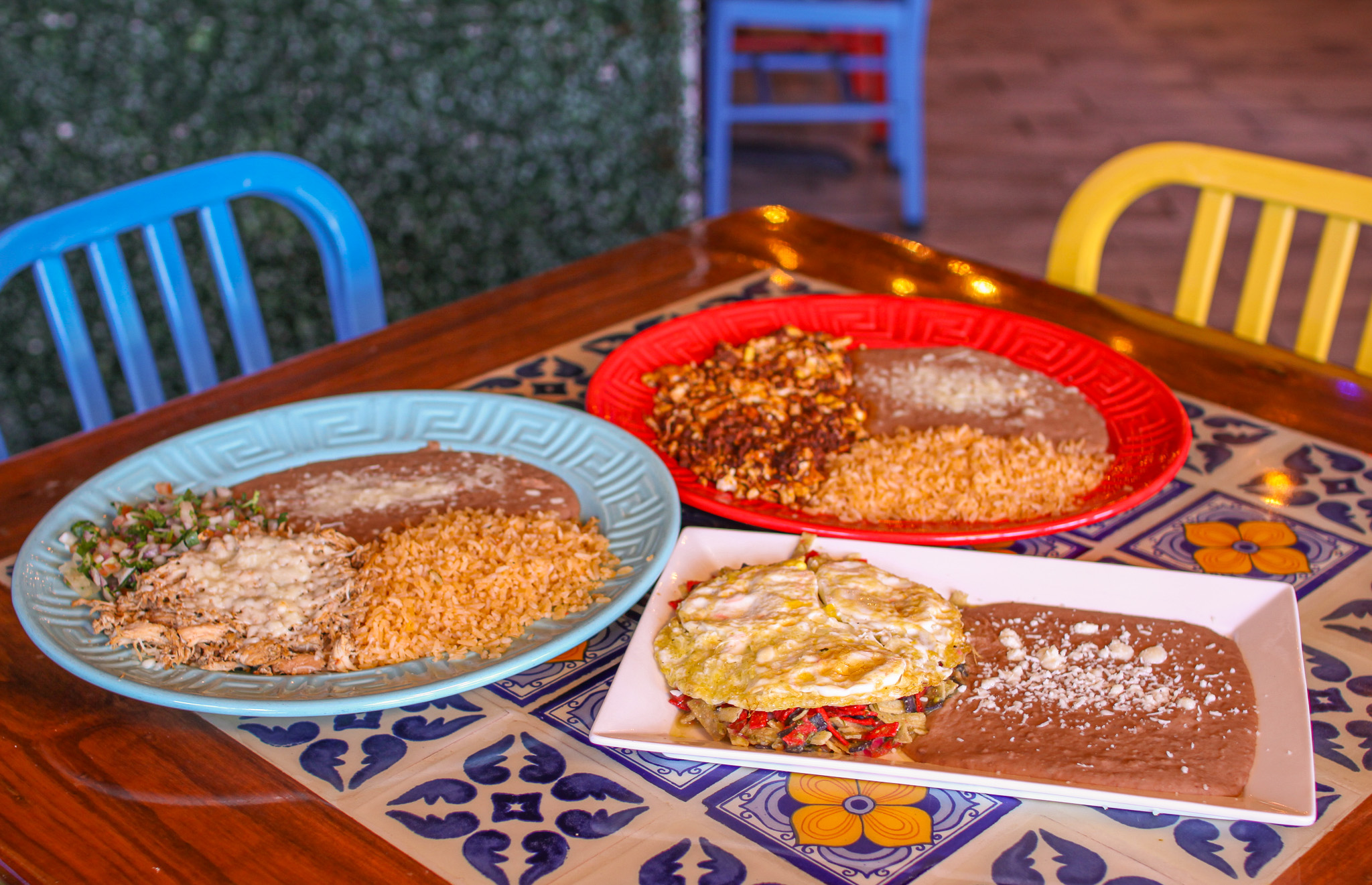 Arranged Food and Objects