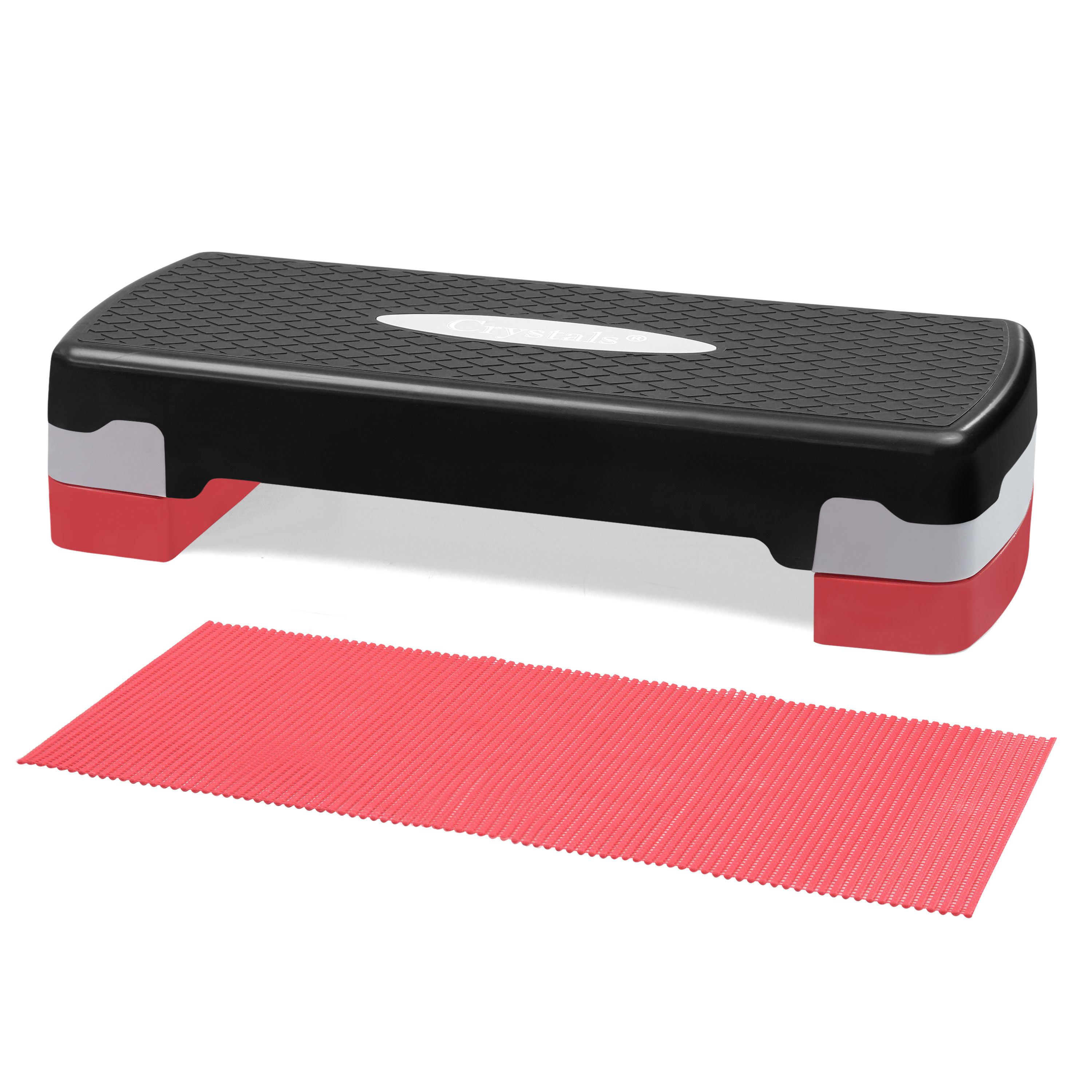 Aerobic Stepper Yoga Step Board Gym Fitness Exercise Cardio Adjustable Blocks