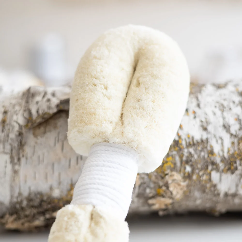 Body Dry Brush Natural Jute Fibres Thrive Wellness