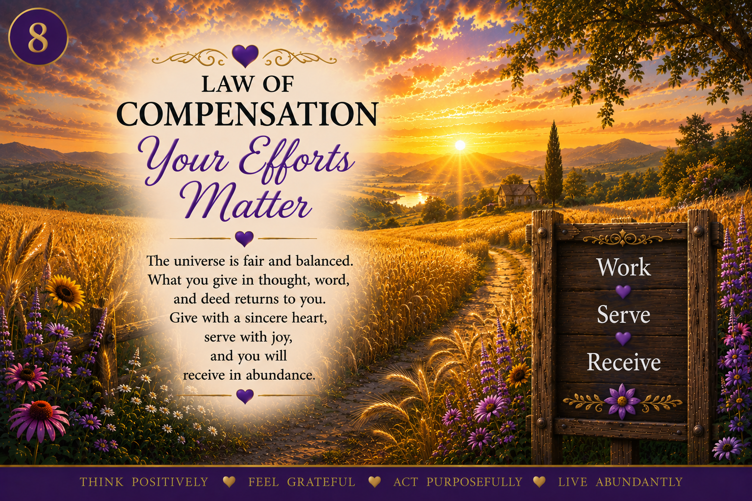 The Universal Law of Compensation