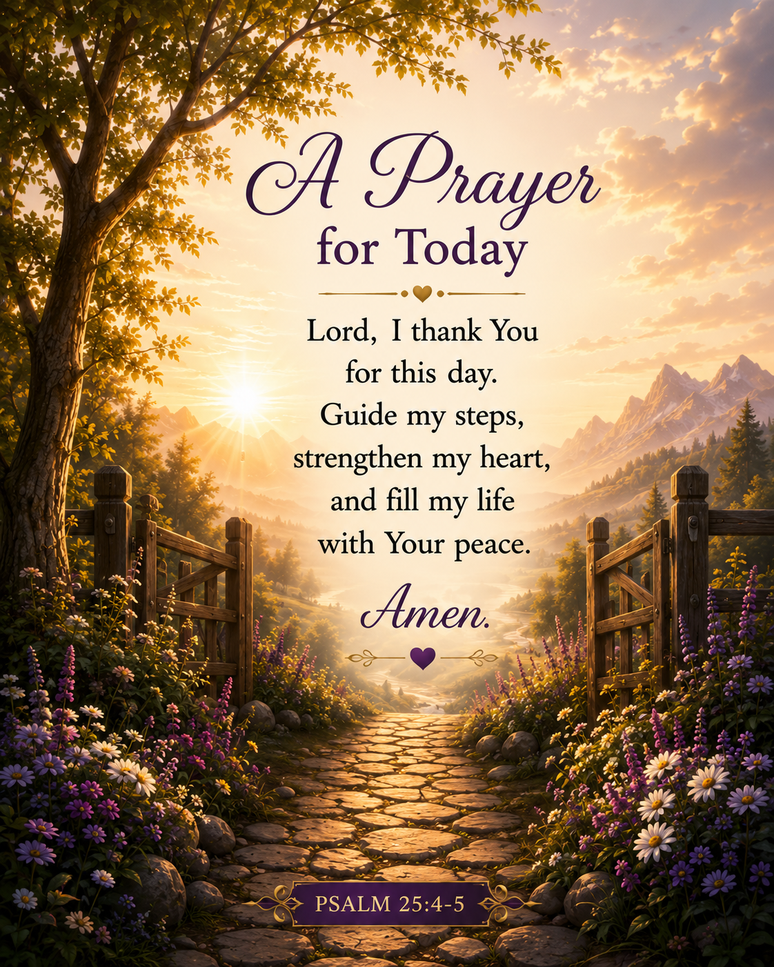 A Prayer For Today