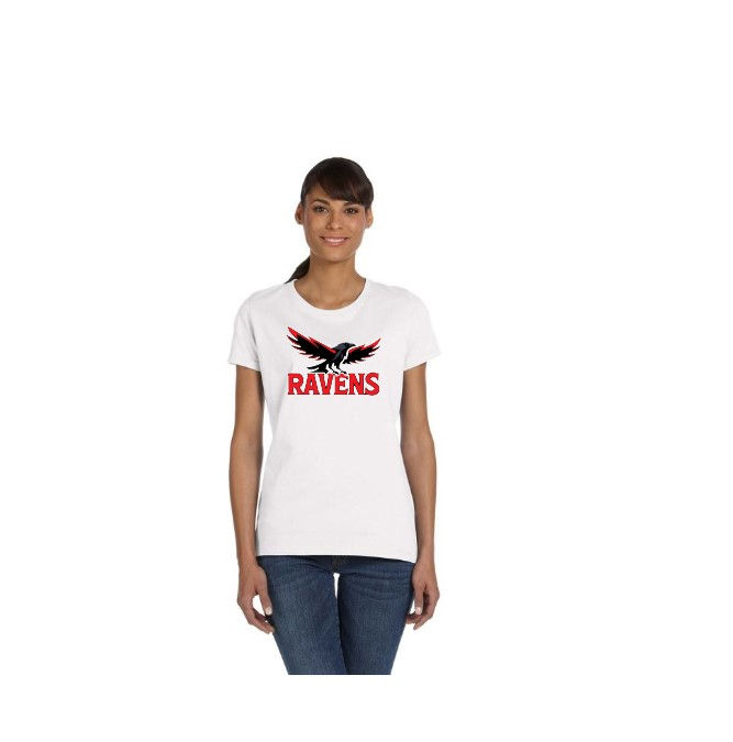 Thumbnail: ADULT - Ladies Ravens Tee
