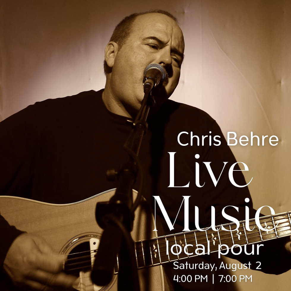 Live Music with Chris Behre         