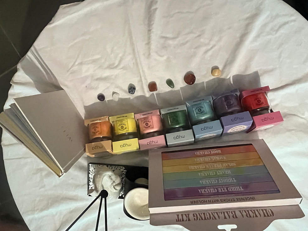 coffret équilibrage énergétique 7 Chakras