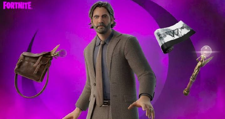 imagem promocional fortnite Alan Wake
