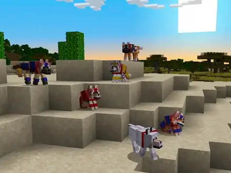 NOVAS VARIAÇÕES DE LOBOS NO MINECRAFT