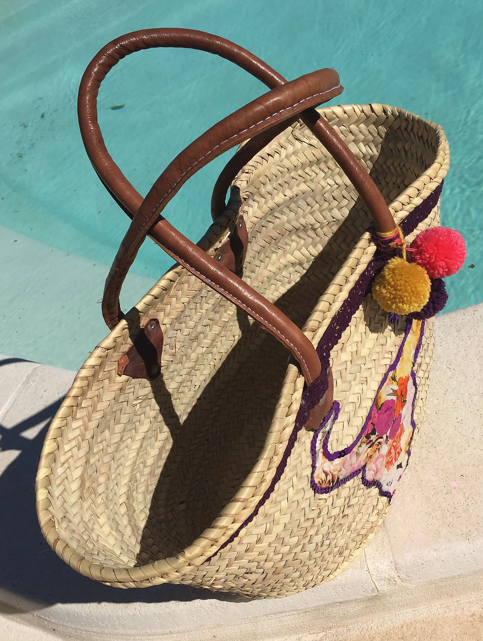 Miniature : Panier de plage customisé buffle profil