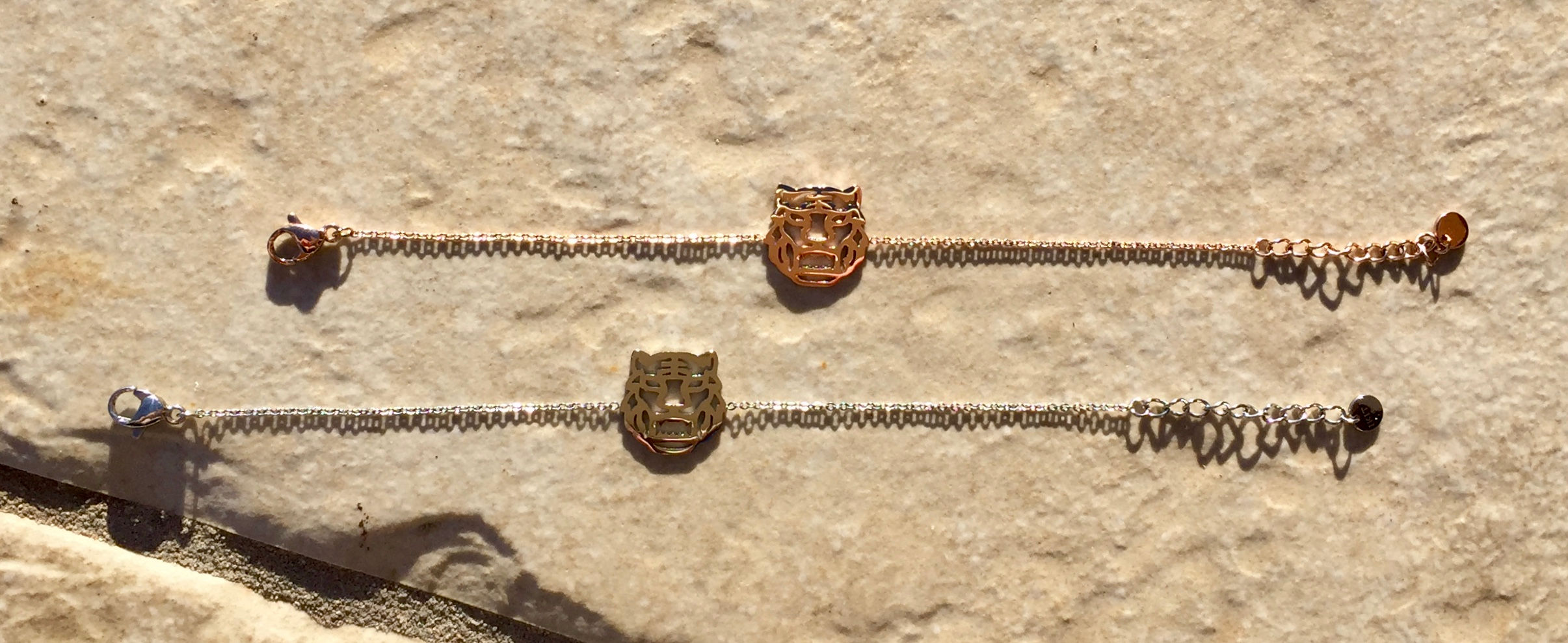 Bracelet Tête de tigre Ikita acier