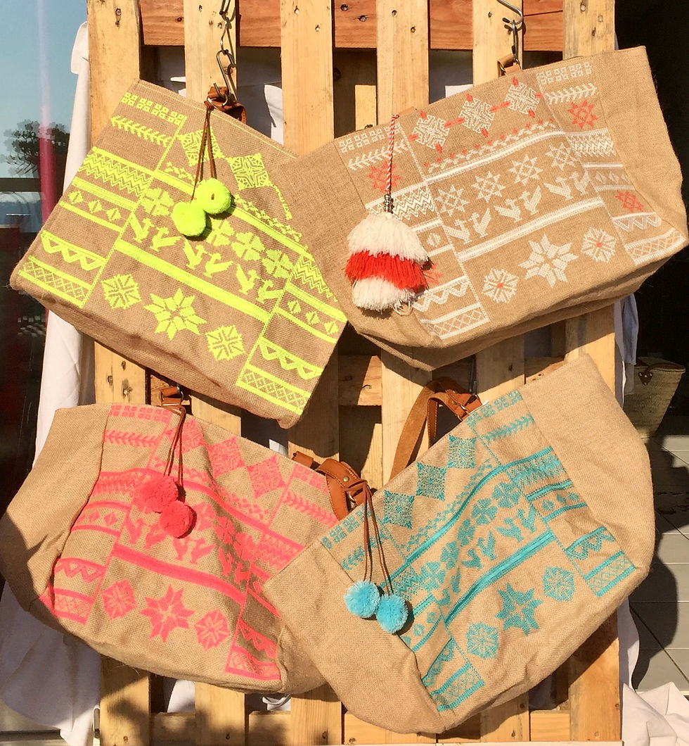 Miniature : Cabas en toile de jute gypsy