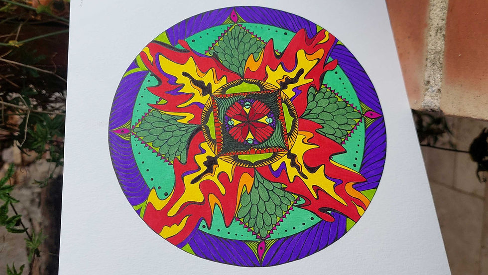 Atelier créatif de mandala intuitif