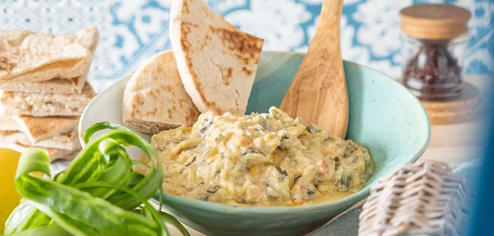 recette bord à bord tzatziki algues 