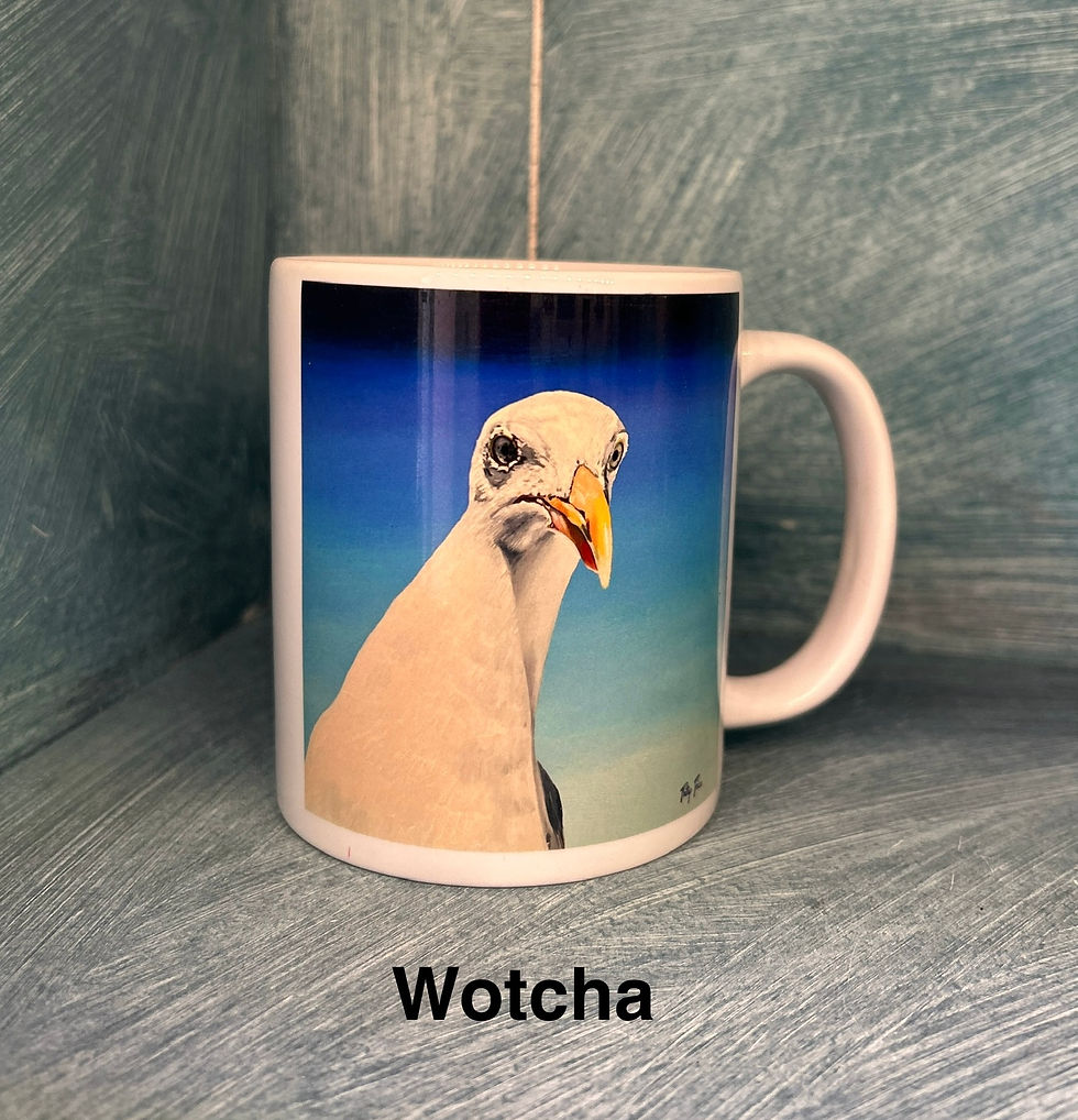 Thumbnail: Seagull Mugs (P&P included)