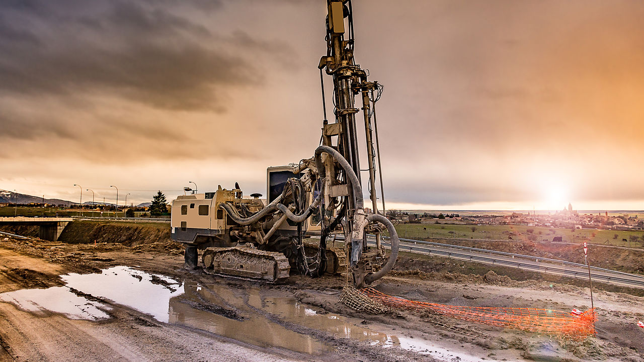 Travaux speciaux Foreuse Projets Géotechnique