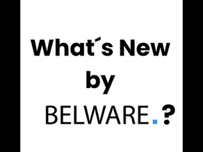 What´s new bei BELWARE?
