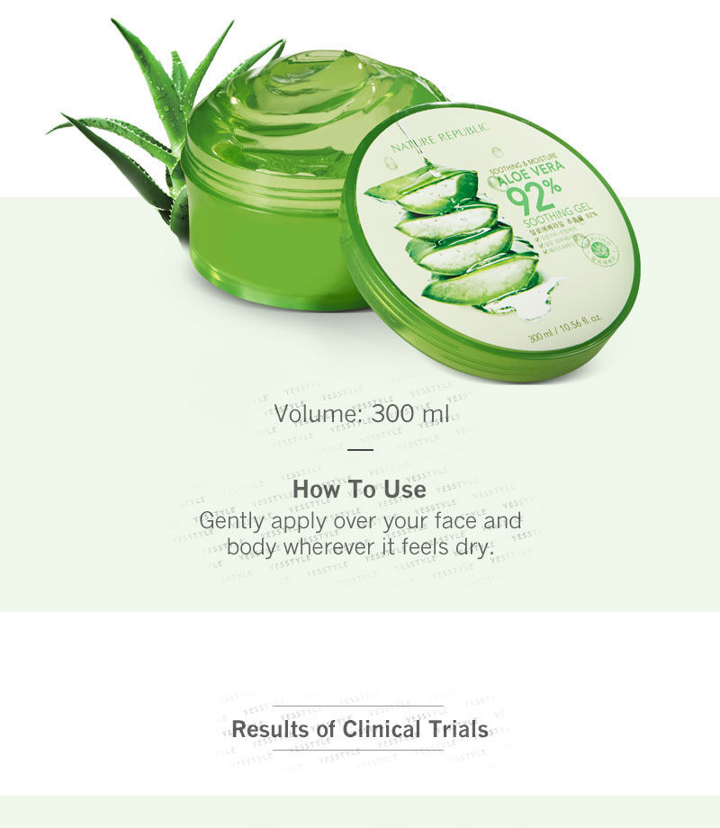 Thumbnail: Nature Republic - Soothing & Moisture Aloe Vera 92% Soothing Gel