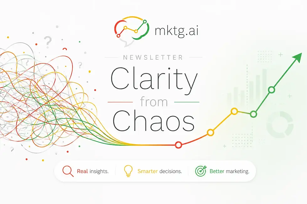 Clarity from Chaos newsletter header