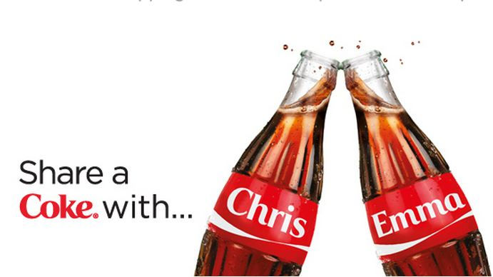 Coca Cola Share the Coke Campaign