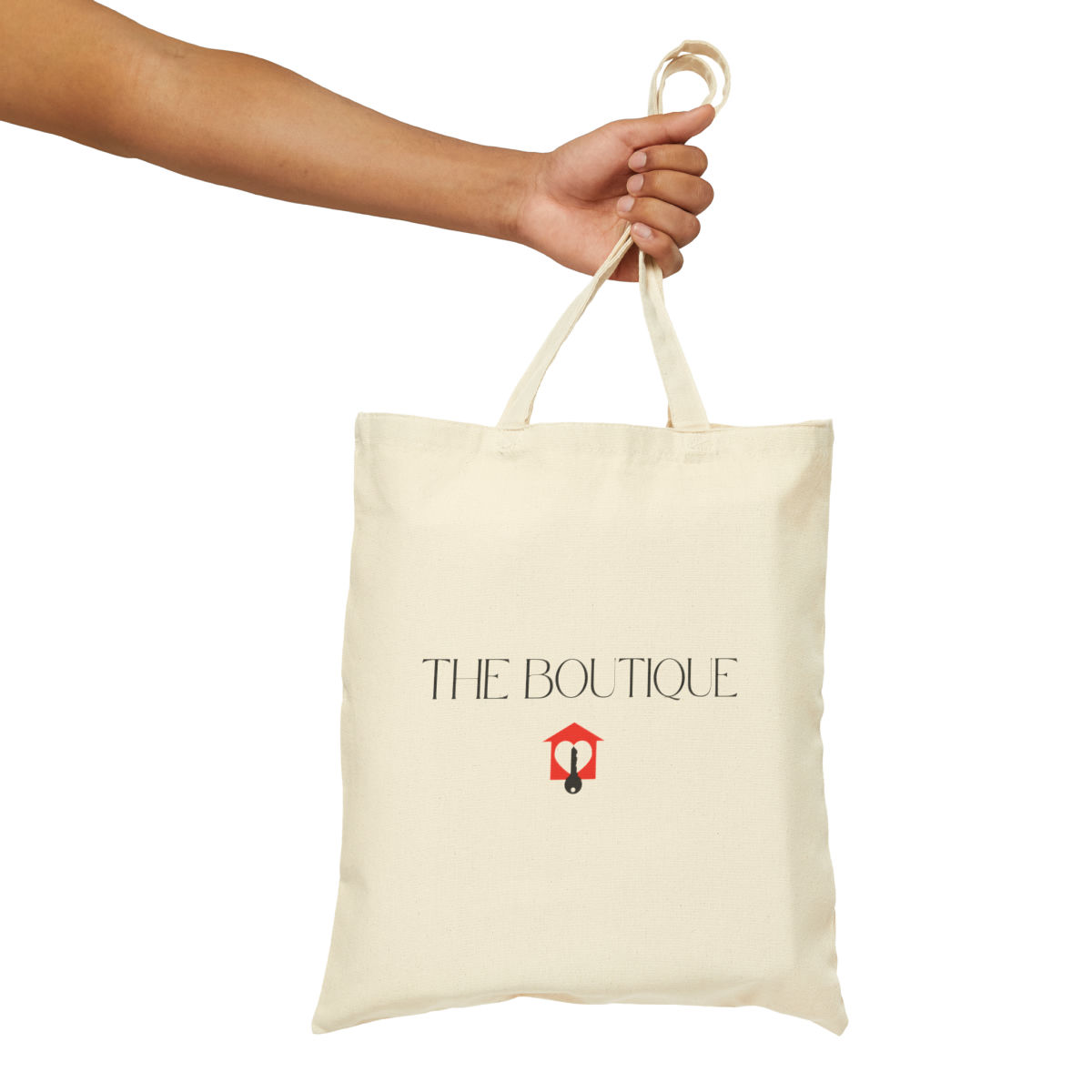 The Boutique Cotton Canvas Tote Bag