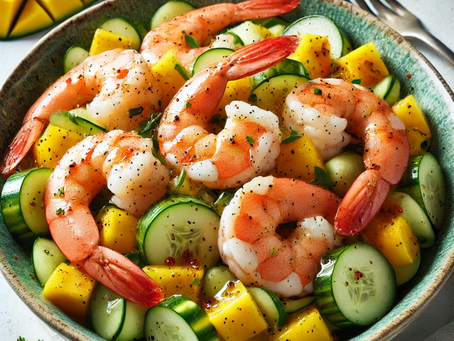 Recette Salade de Crevettes aux Épices "Salade Antillaise" !
