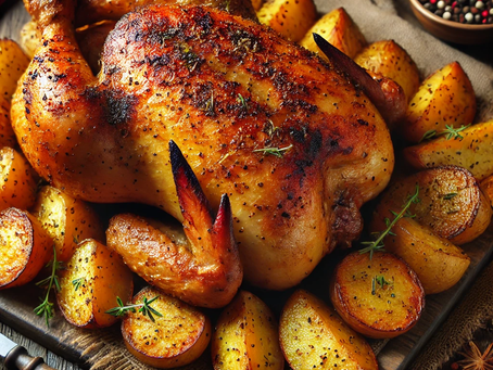 Recette Poulet Rôti aux Épices BBQ !