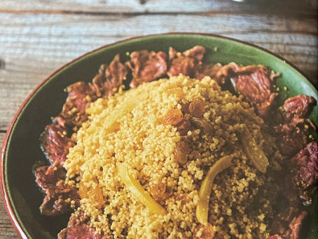 Recette carpaccio d'agneau au Ras El-Hanout !
