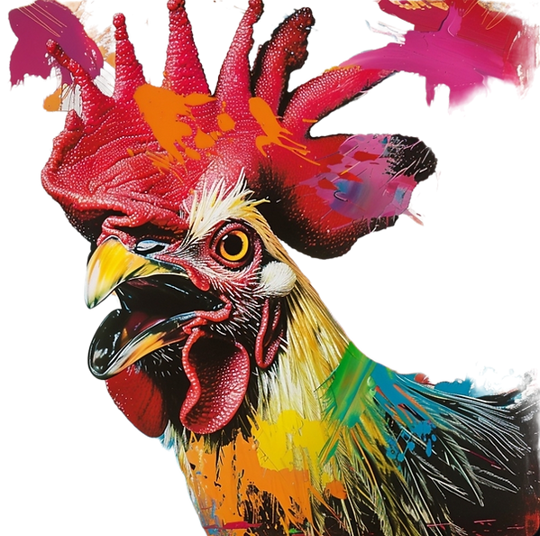 Artwork of Rooster