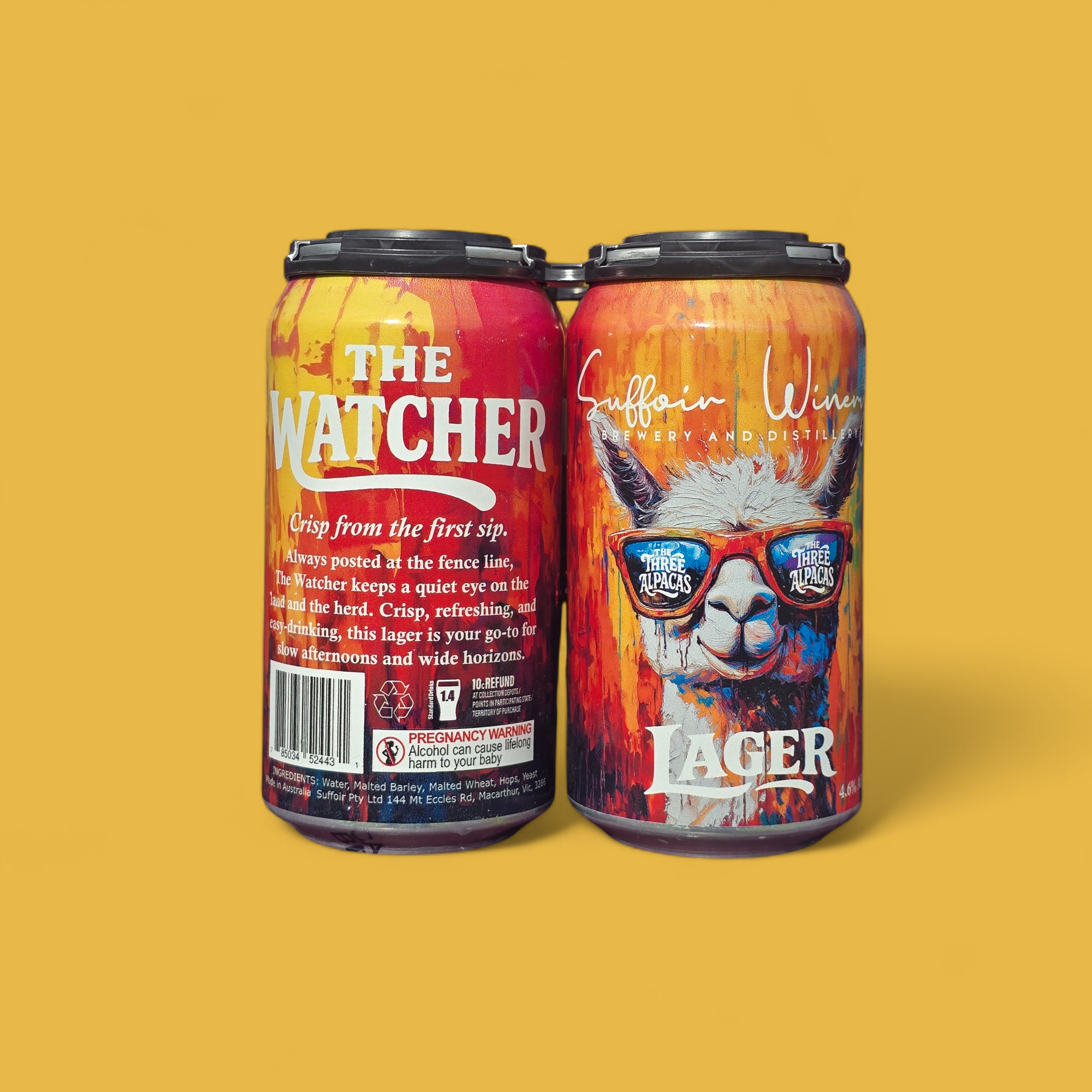 The Three Alpacas - Lager 4-pack