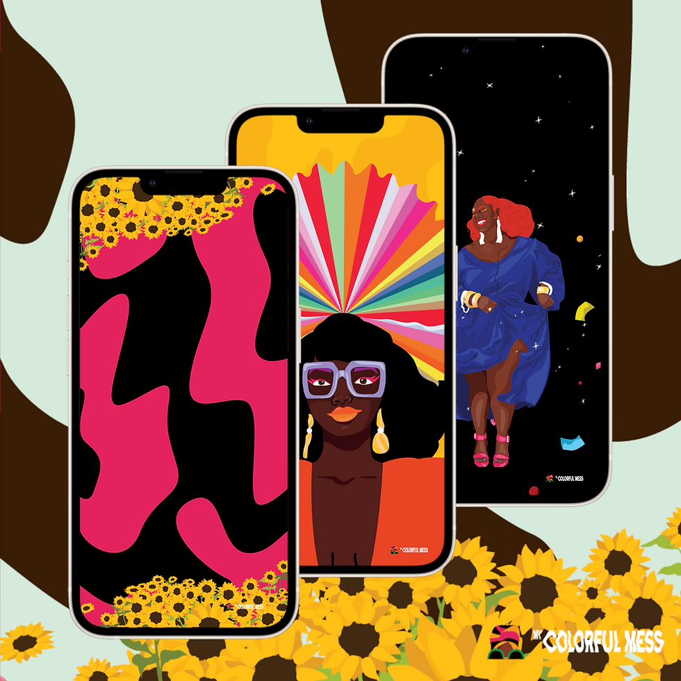 Thumbnail: BLACK PINK SUNFLOWER IPHONE Wallpaper