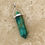 Thumbnail: Chrysocolla Double Terminated Pendant Crystal Point 925 Sterling Silver