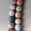 Thumbnail: Top Grade Ocean Jasper Necklace 8mm Bead Strand Multi Colour Handmade