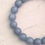 Thumbnail: Angelite 10mm Round Bead Stretch Bracelet Top Grade Gemstone Light Blue
