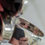 Thumbnail: Black Star Diopside Designer Ring 925 Sterling Silver Triple Gem Size 7 N1/2 12g