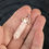 Thumbnail: Rare Morganite Double Terminated Pendant Crystal Point 925 Sterling Silver