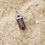 Thumbnail: Lepidolite Small Double Terminated Generator Pendant 925 Sterling Silver