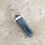 Thumbnail: Blue Kyanite Double Terminated Pendant Crystal Point Generatot 925 Sterlin