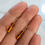 Thumbnail: Genuine Baltic Amber Dainty Bead Earrings 14kt Gold Filled Hooks Australia Made
