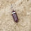 Thumbnail: Lepidolite Small Double Terminated Generator Pendant 925 Sterling Silver