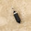 Thumbnail: Black Tourmaline Small Double Terminated Pendant Crystal 925 Sterling Silver