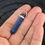 Thumbnail: Lapis Lazuli Double Terminated Pendant Crystal Point 925 Sterling Silver