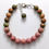 Thumbnail: Rhodonite Unakite Combo Bracelet 8mm Beads with Clasp 18.5cm AUS Made