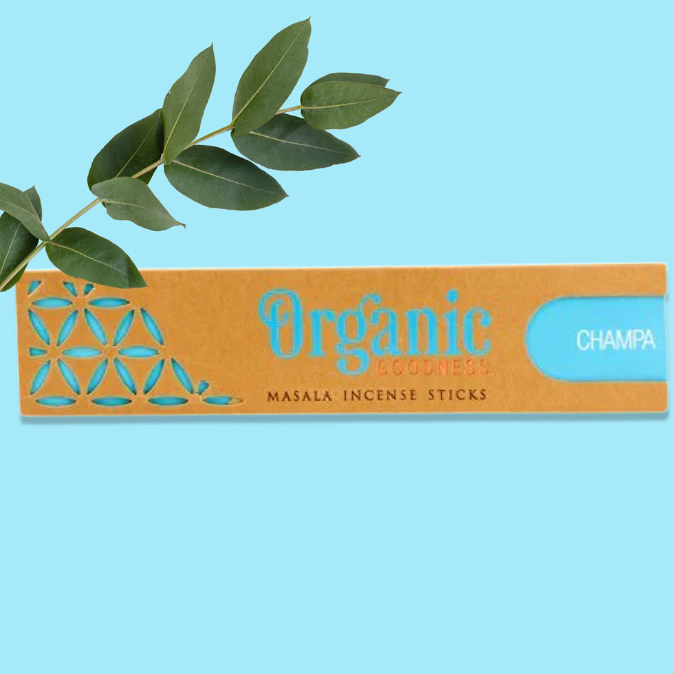 Organic Goodness Incense Nag Champa 15gm Hand Rolled Sticks