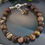 Thumbnail: Brown Jasper Bracelet 8mm Gemstone Beads with Clasp 18.5cm AUS Made