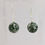 Thumbnail: Tree Agate Earrings 10mm Round Natural Gemstone 925 Sterling Silver Hooks AUS