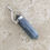 Thumbnail: Blue Kyanite Double Terminated Pendant Crystal Point Generatot 925 Sterlin