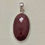Thumbnail: Mookaite Facet Cut Gemstone Pendant Sterling Silver Oval Shape