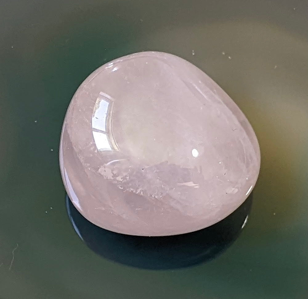 Rose Quartz Tumbled Stone 20g As Pictured